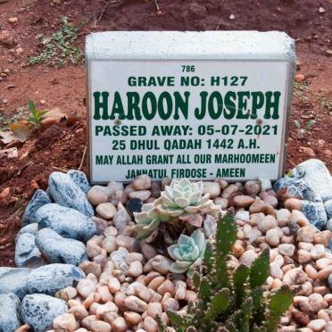 JOSEPH Haroon -2021