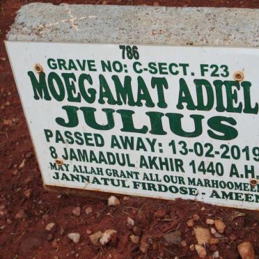 JULIUS Moegamat Adiel -2019