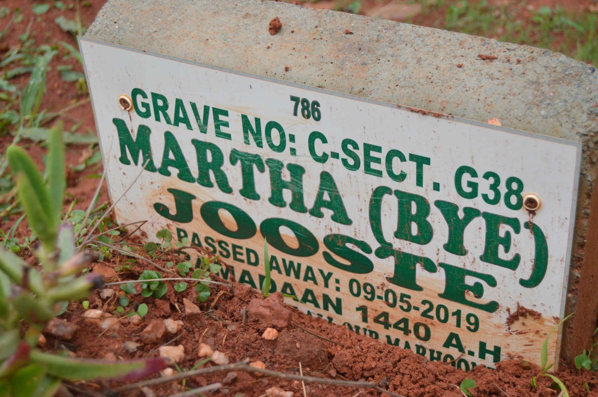 JOOSTE Martha -2019