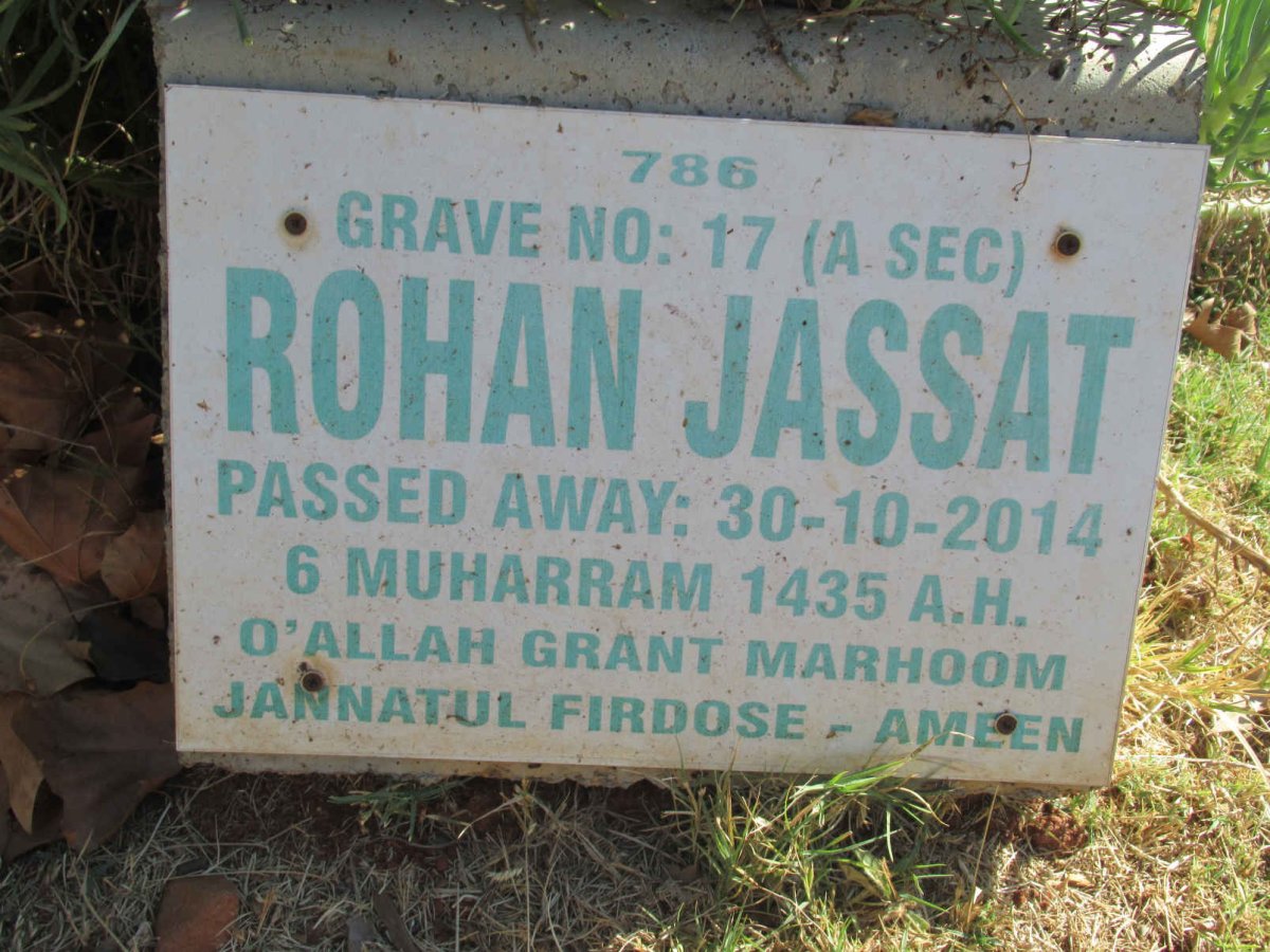 JASSAT Rohan -2014