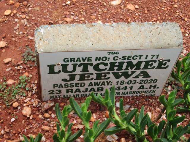 JEEWA Lutchmee -2020
