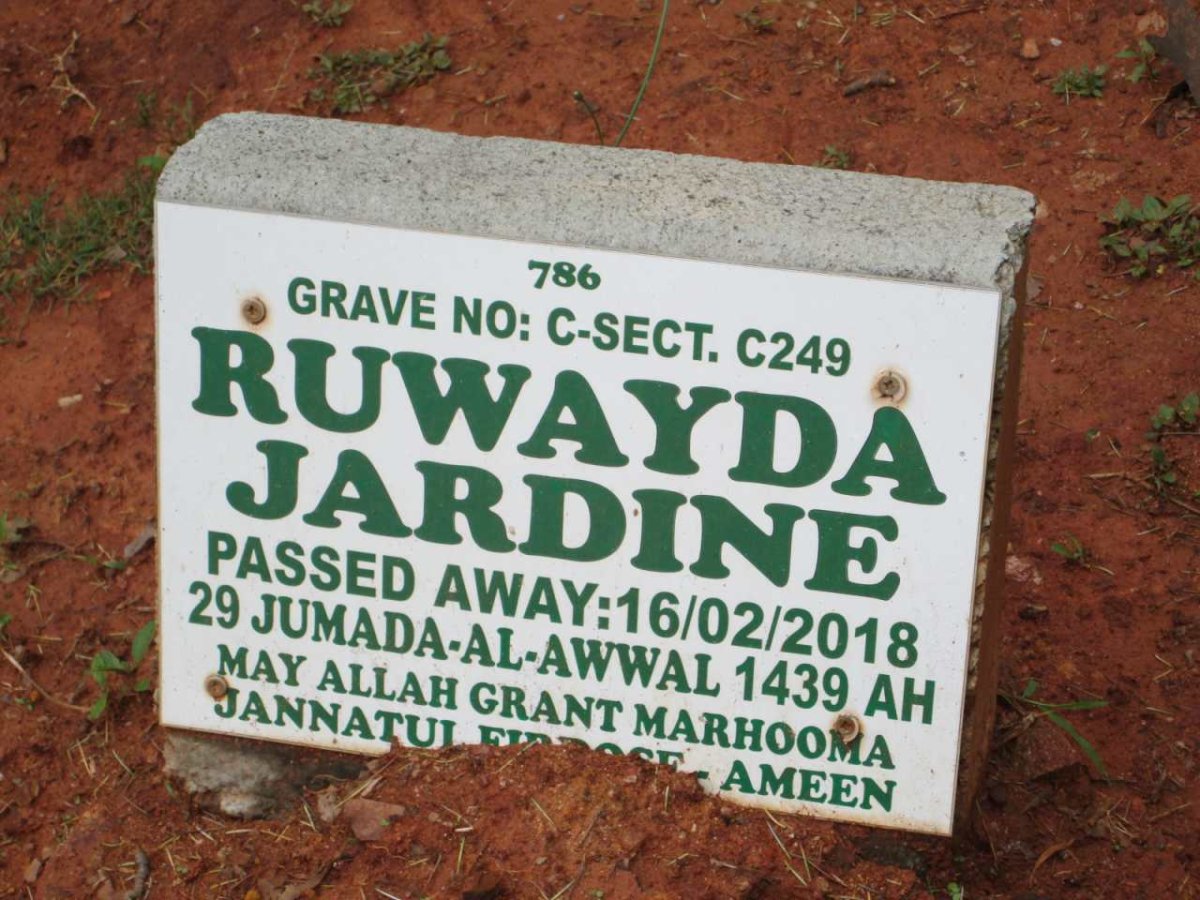 JARDINE Ruwayda -2018