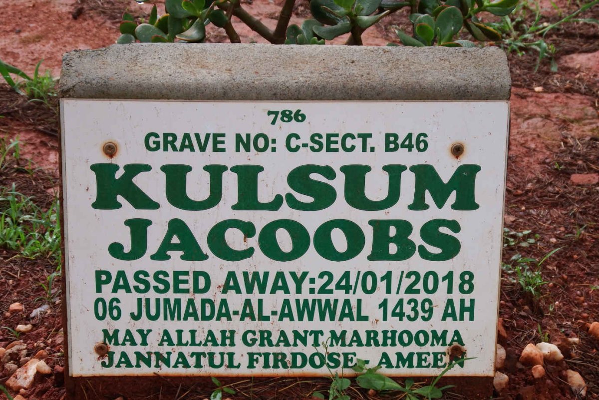 JACOOBS Kulsum -2018