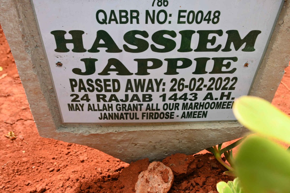 JAPPIE Hassiem -2022
