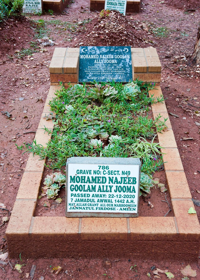 JOOMA Mohamed Najeeb Goolam Ally 1953-2020