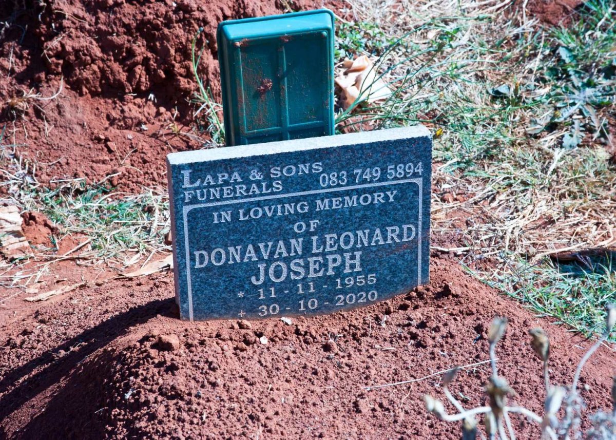 JOSEPH Donavan Leonard 1955-2020