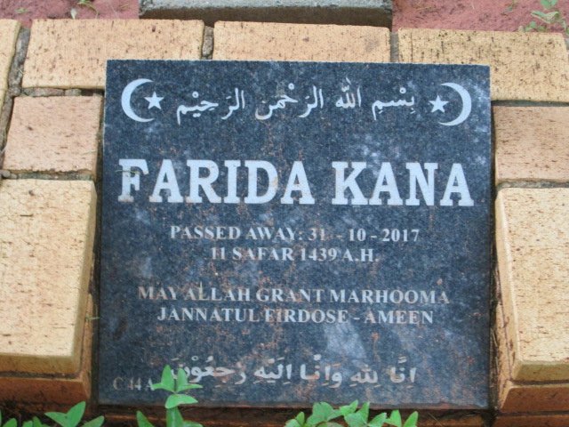 KANA Farida -2017