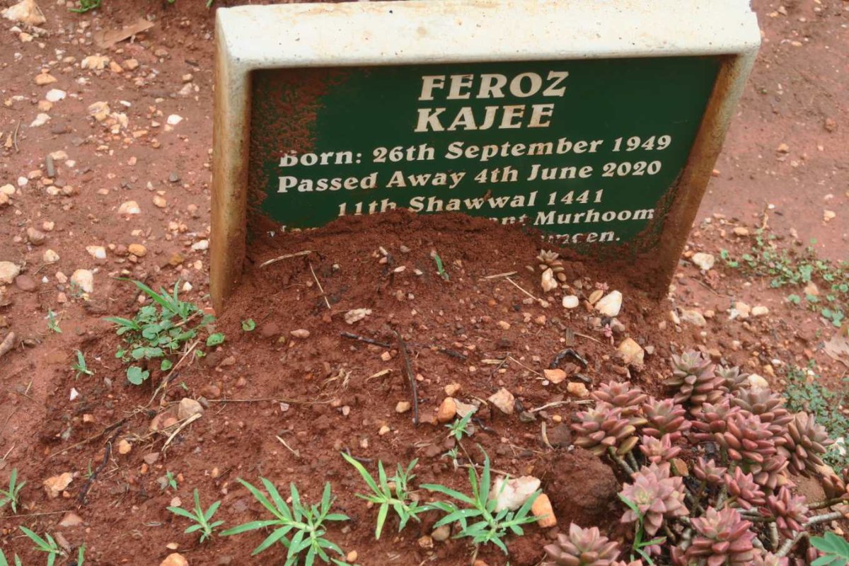 KAJEE Feroz 1949-2020