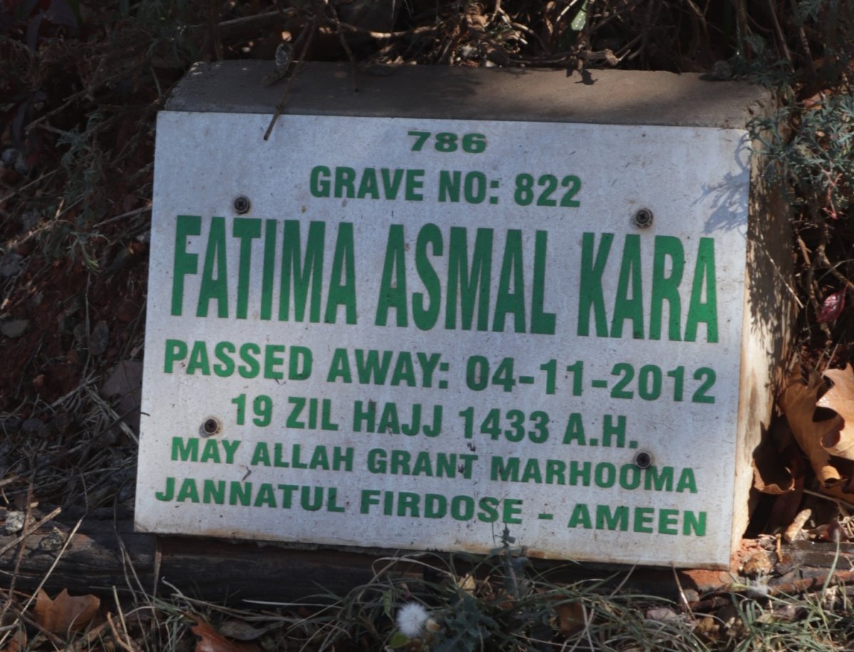KARA Fatima Asmal -2012