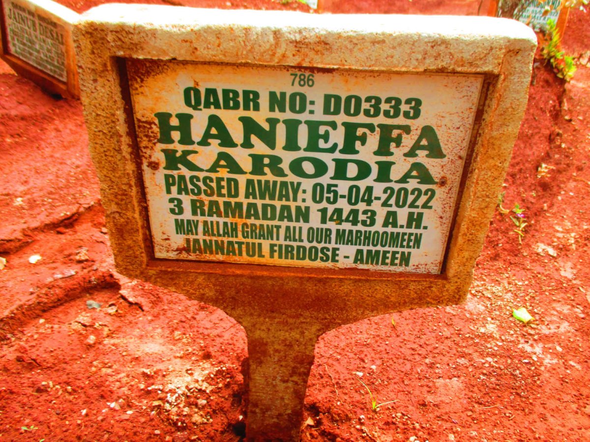 KARODIA Hanieffa -2022