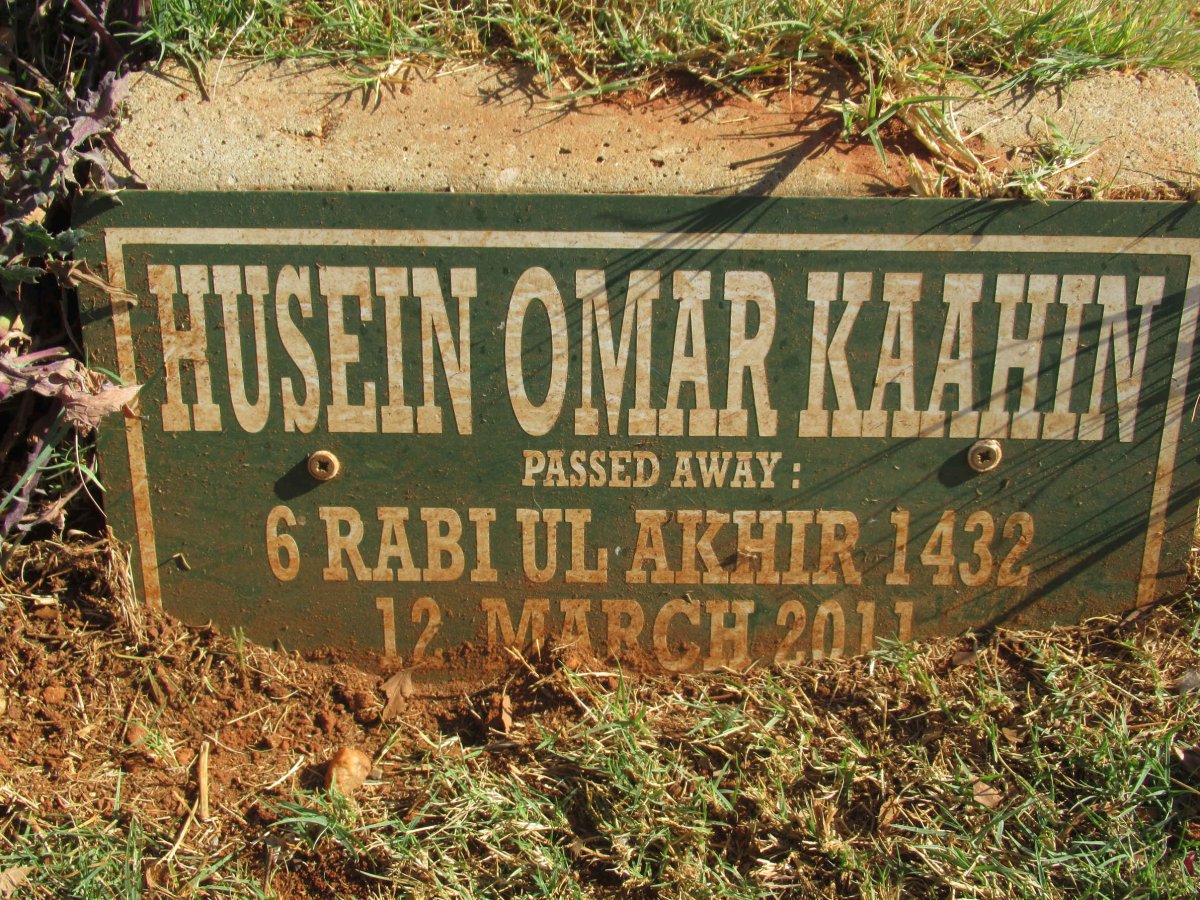 KAAHIN Husein Omar -2011