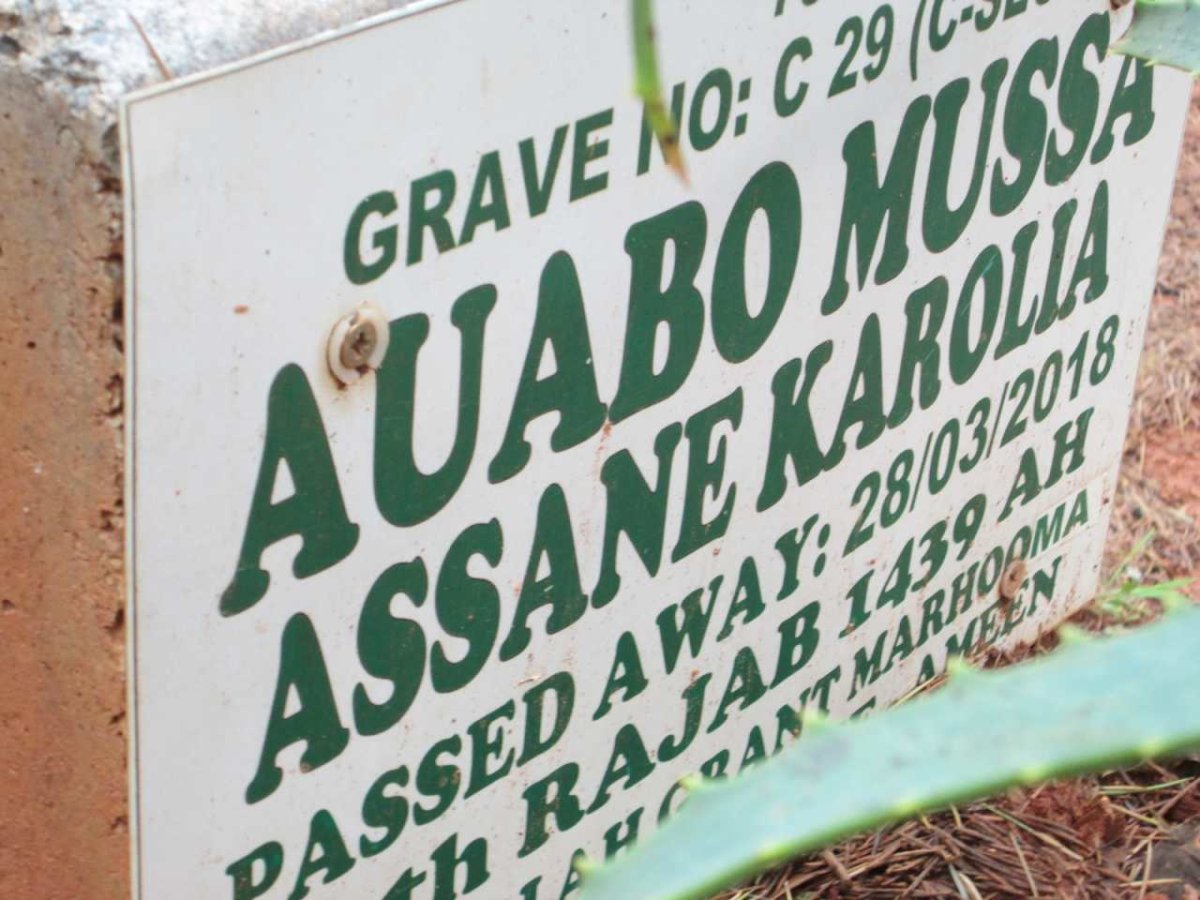 KAROLIA Auabo Mussa Assane -2018