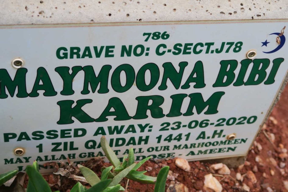 KARIM Maymoona Bibi -2020