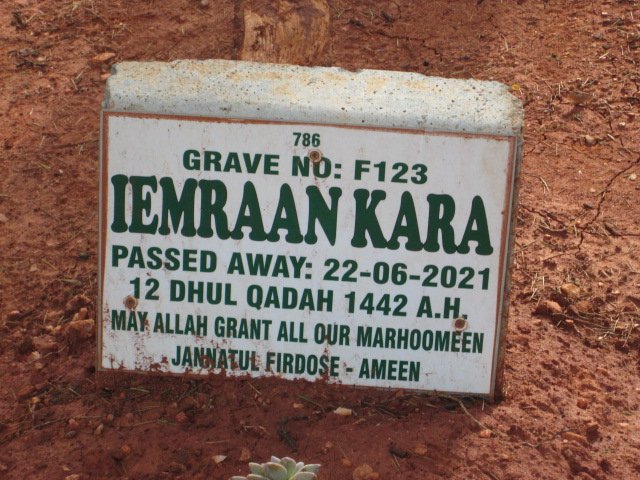 KARA Iemraan -2021