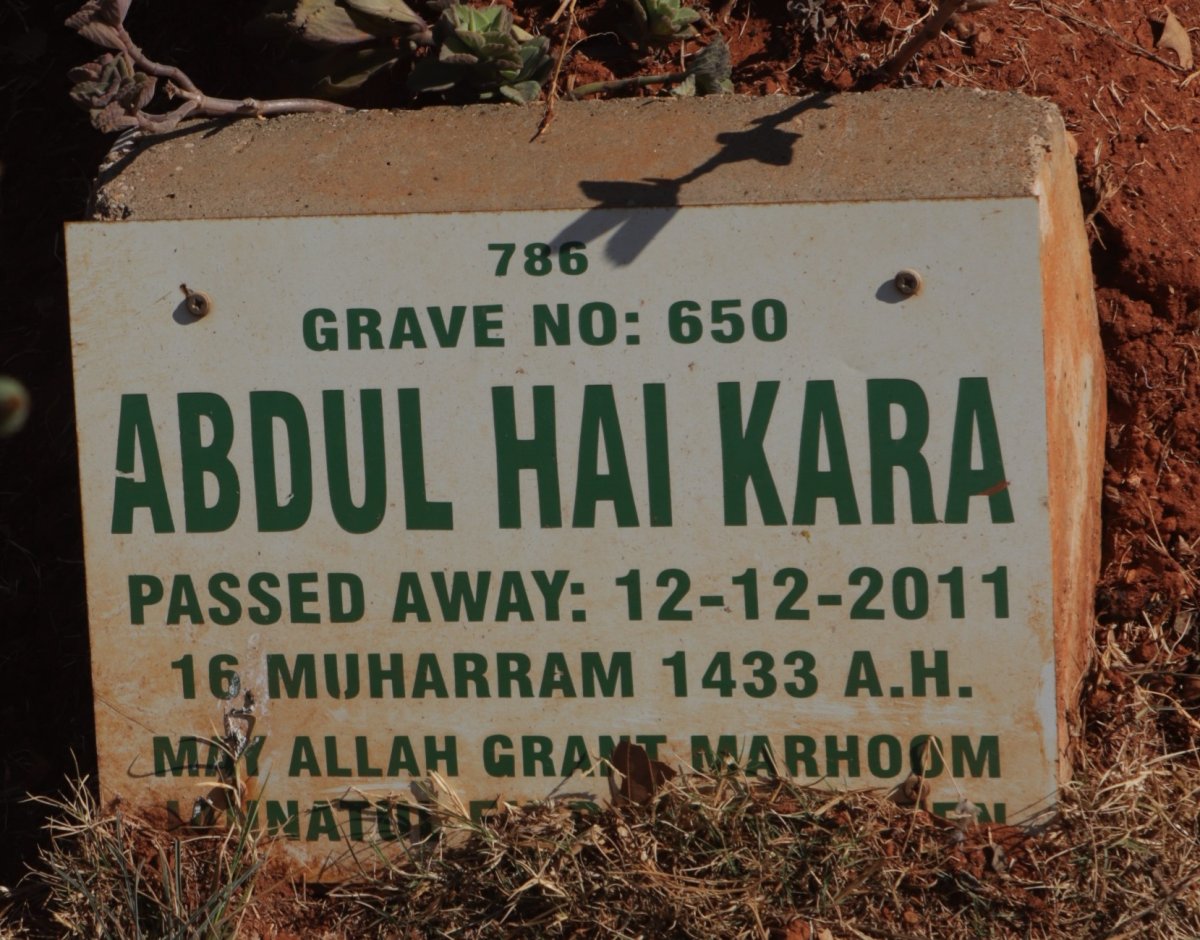 KARA Abdul Hai -2011