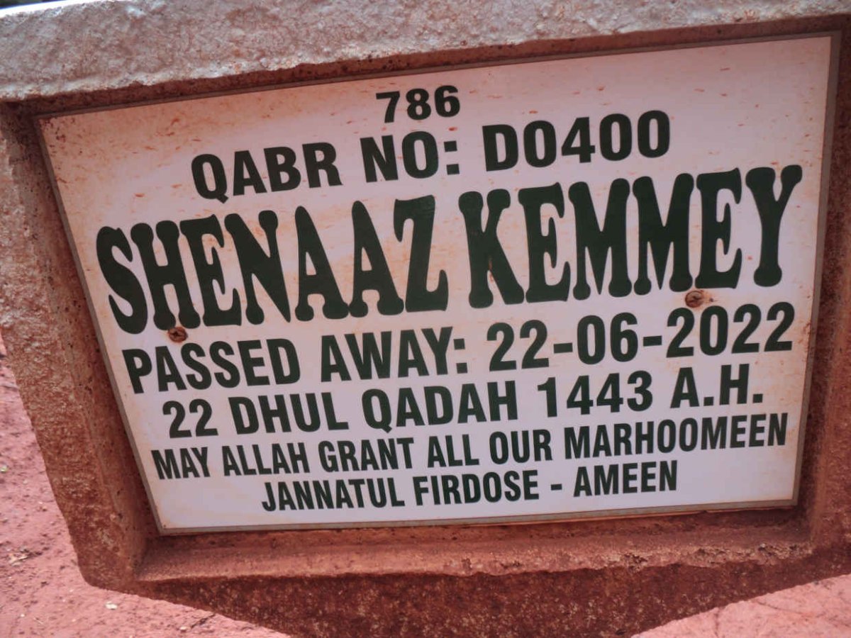KEMMEY Shenaaz -2022