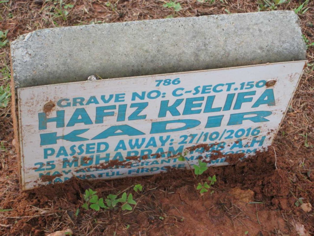 KADIR Hafiz Kelifa -2016