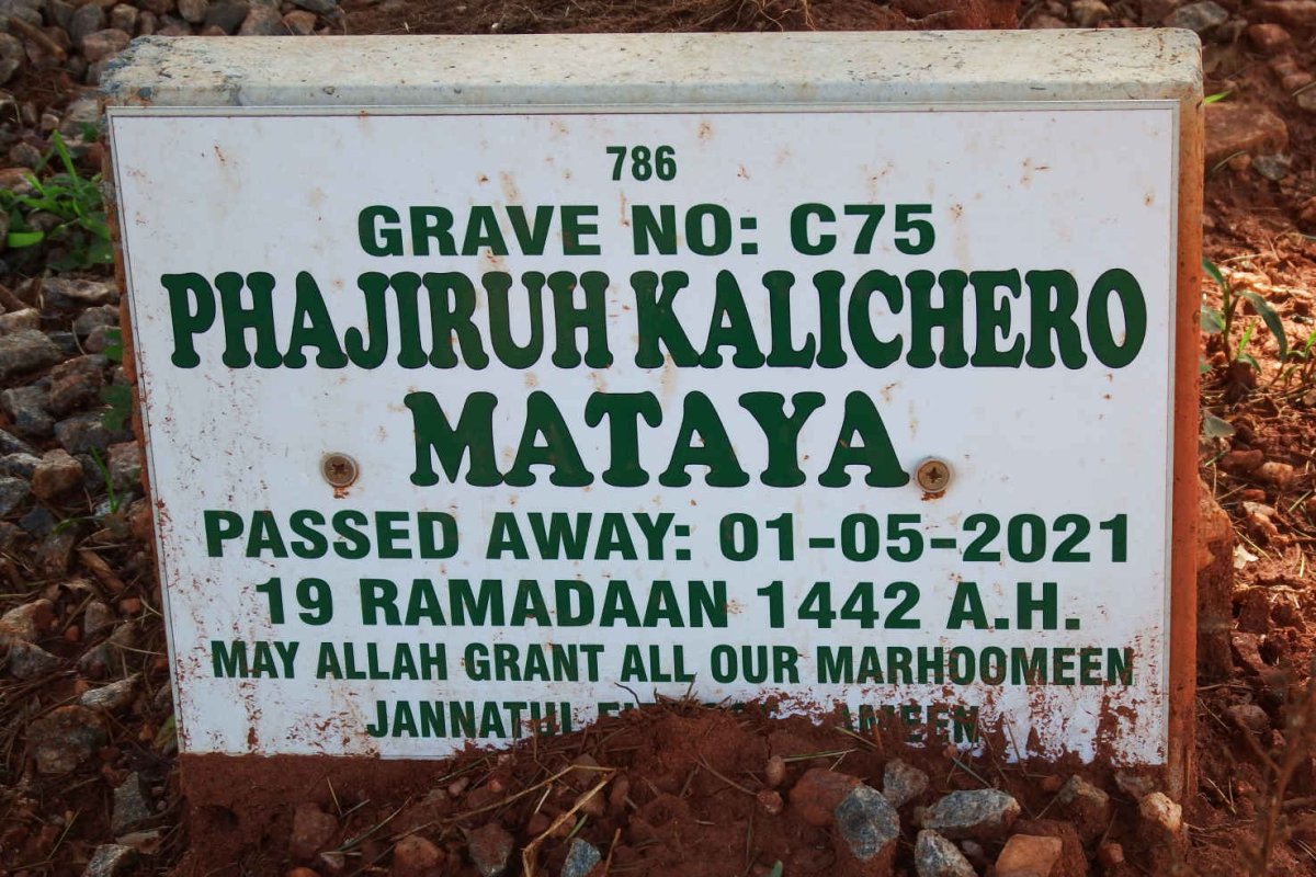 KALICHERO Mataya Phajiruh -2021