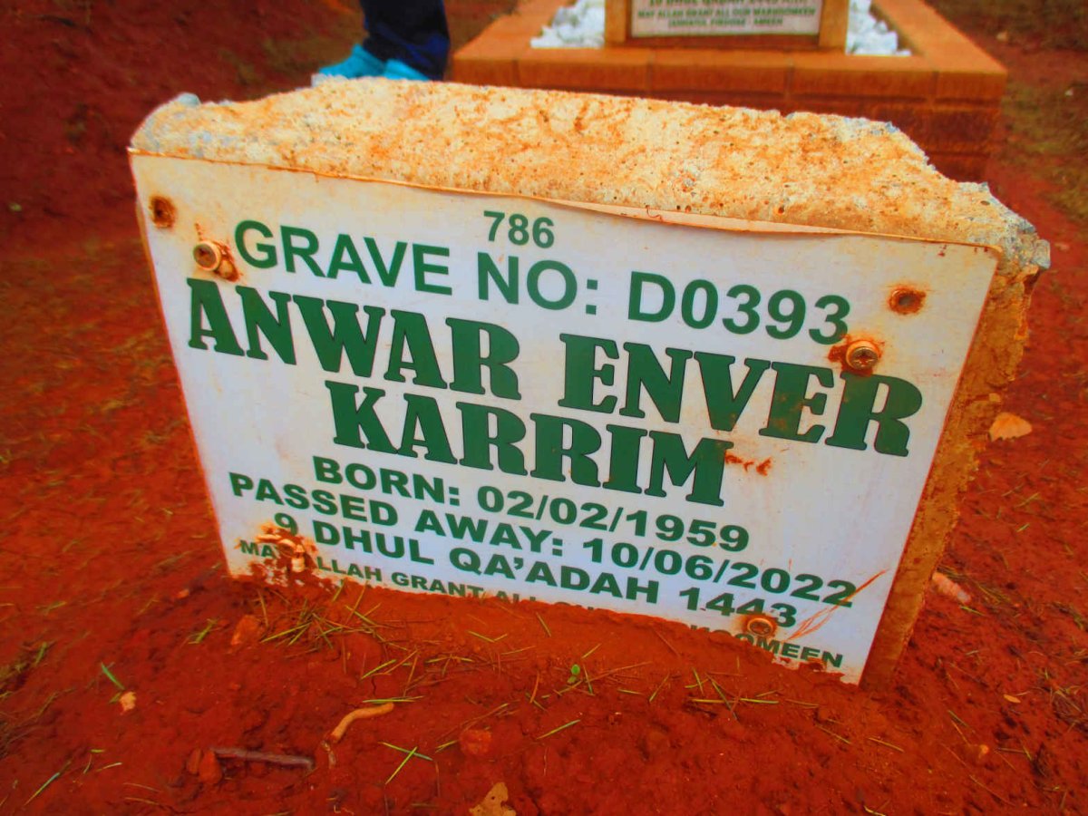 KARRIM Anwar Enver 1959-2022
