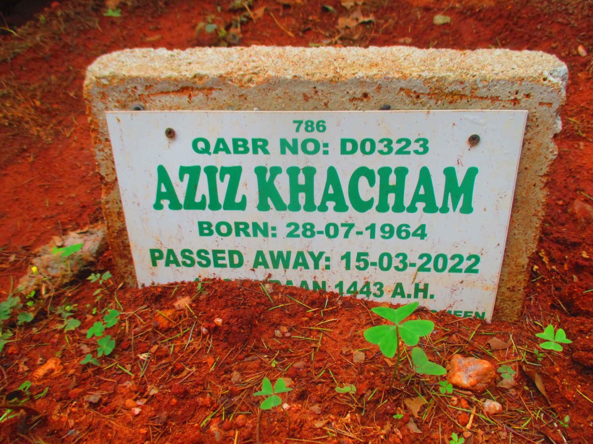 KHACHAM Aziz 1964-2022