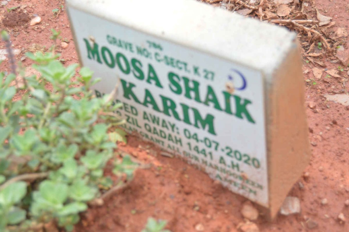 KARIM Moosa Shaik -2020