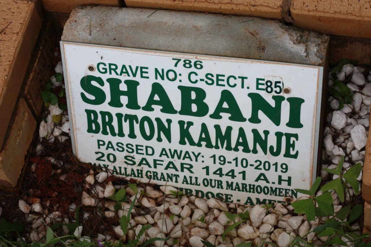 KAMANJE Shabani Briton -2019
