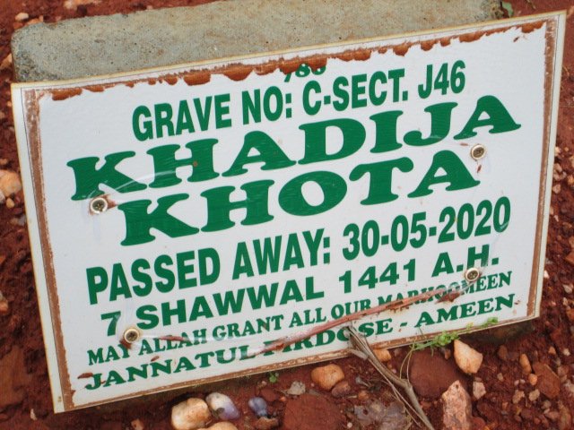 KHOTA Khadija -2020