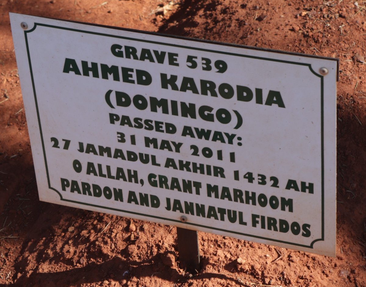 KARODIA Ahmed -2011
