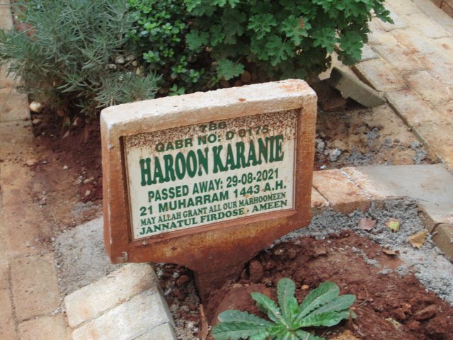 KARANIE Haroon -2021