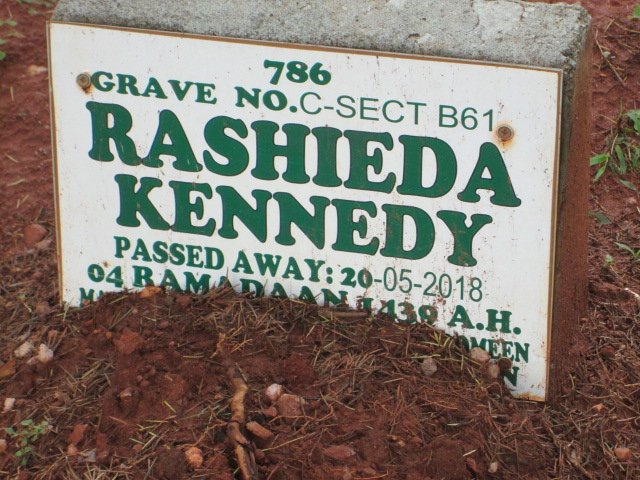 KENNEDY Rashieda -2018