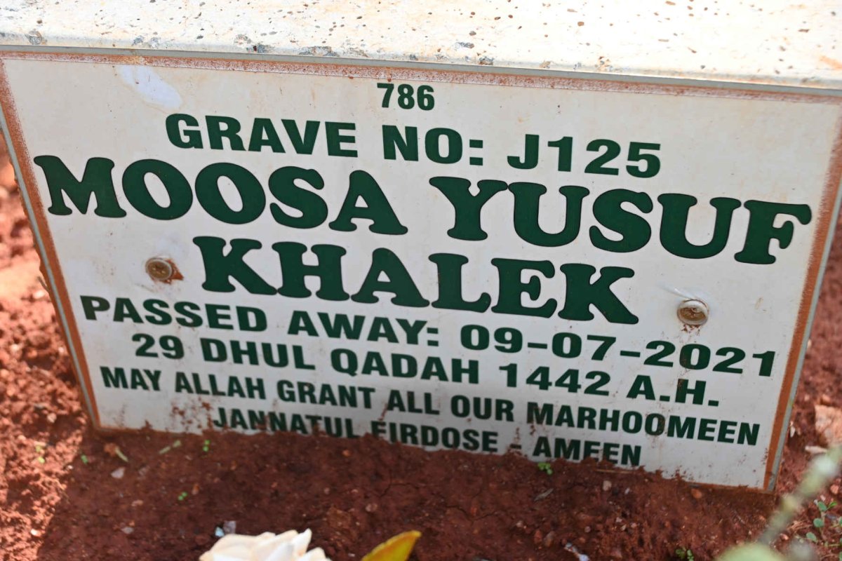 KHALEK Moosa Yusuf -2021