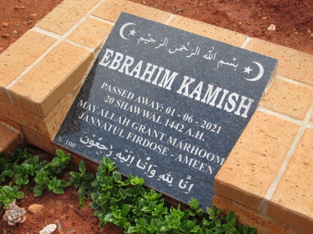 KAMISH Ebrahim -2021