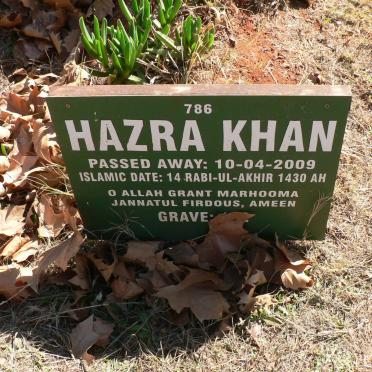 KHAN Hazra -2009