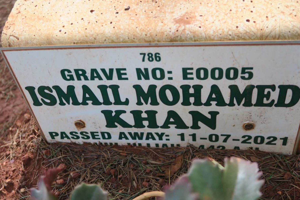 KHAN Ismail Mohamed -2021