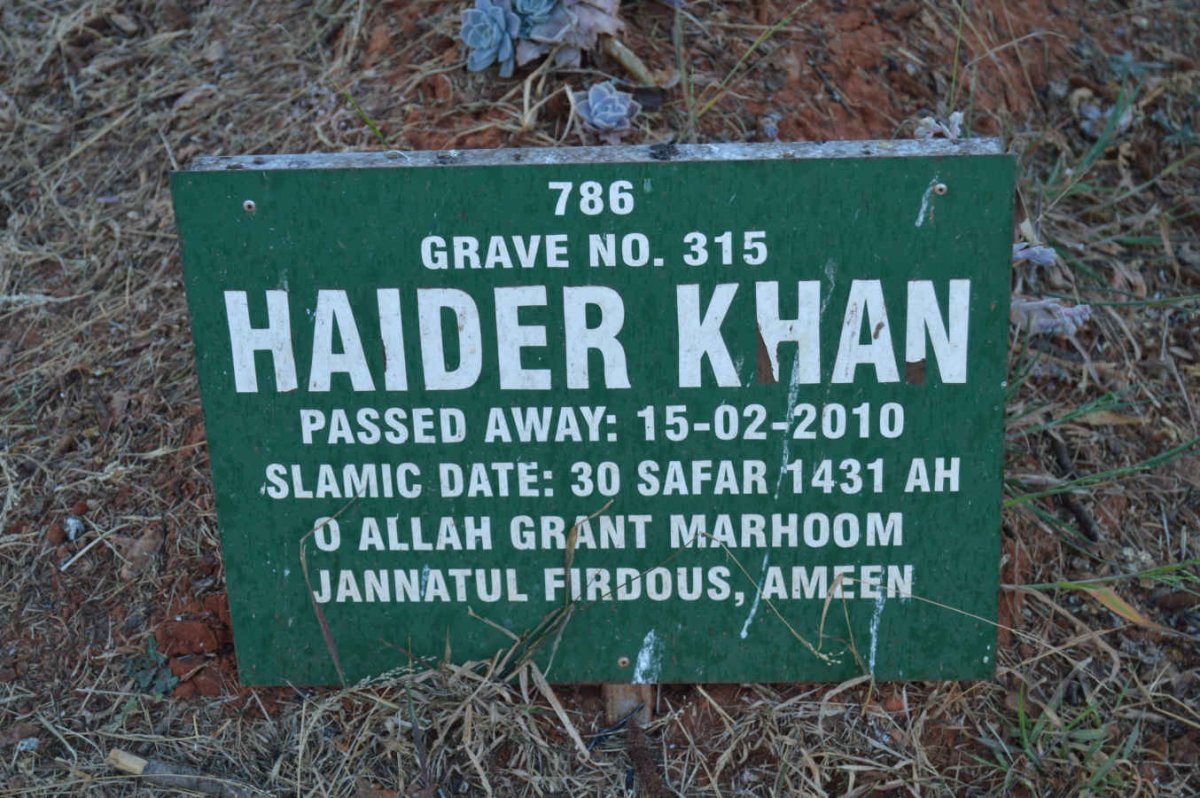 KHAN Haider -2010
