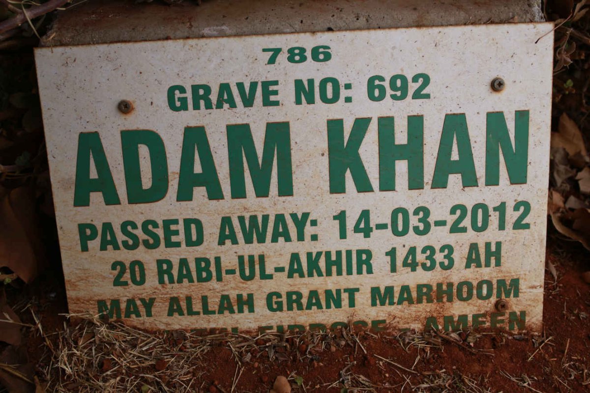 KHAN Adam -2012