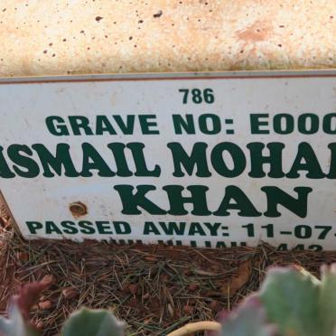 KHAN Ismail Mohamed -2021