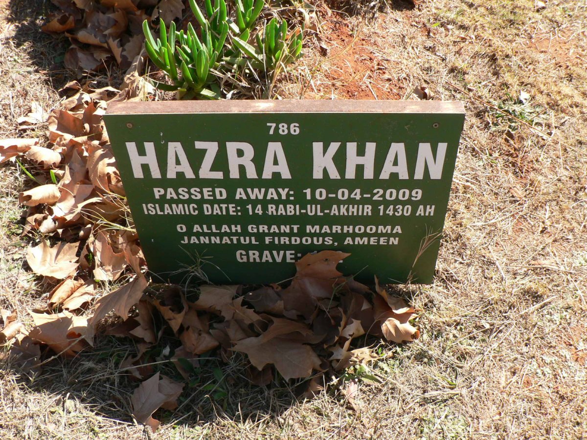 KHAN Hazra -2009