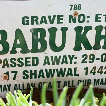 KHAN Babu -2021
