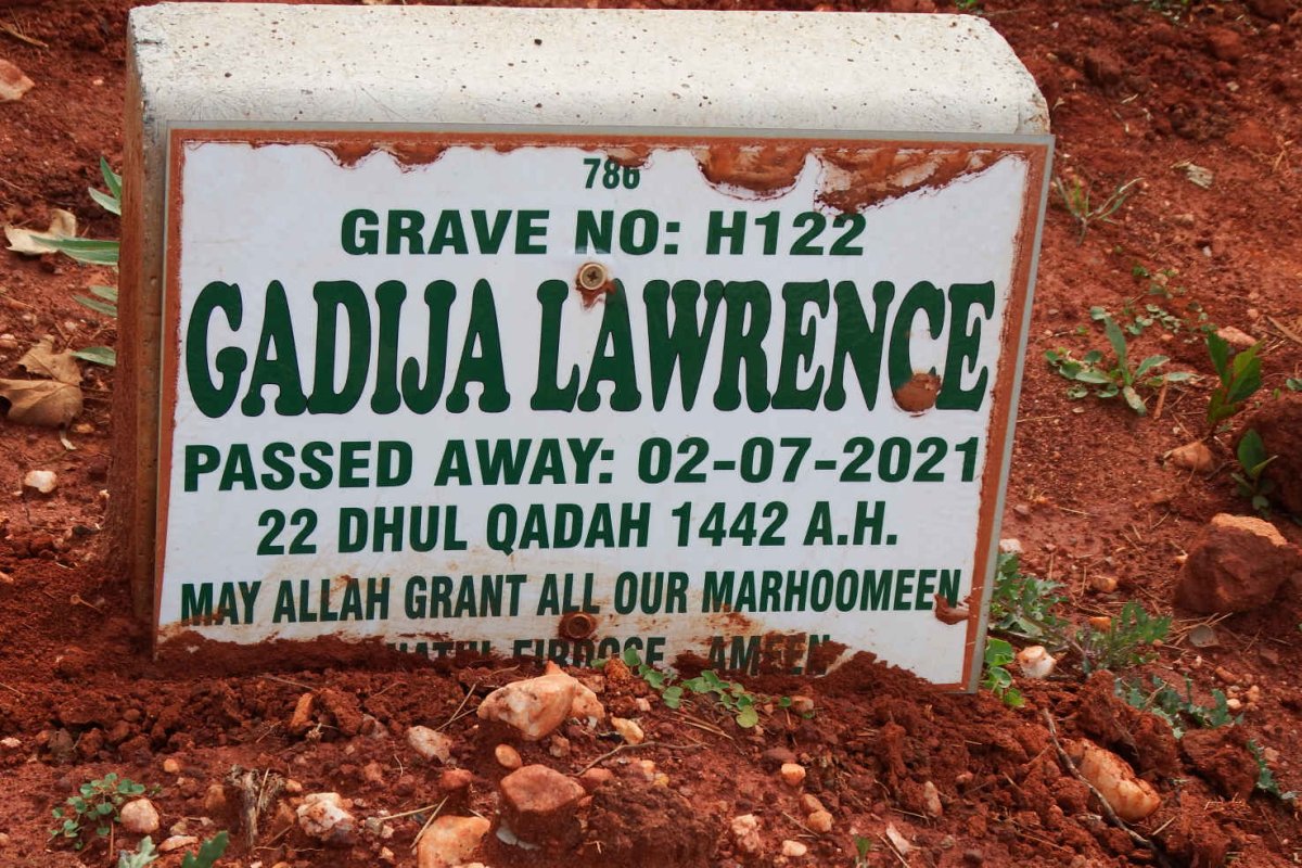 LAWRENCE Gadija -2021