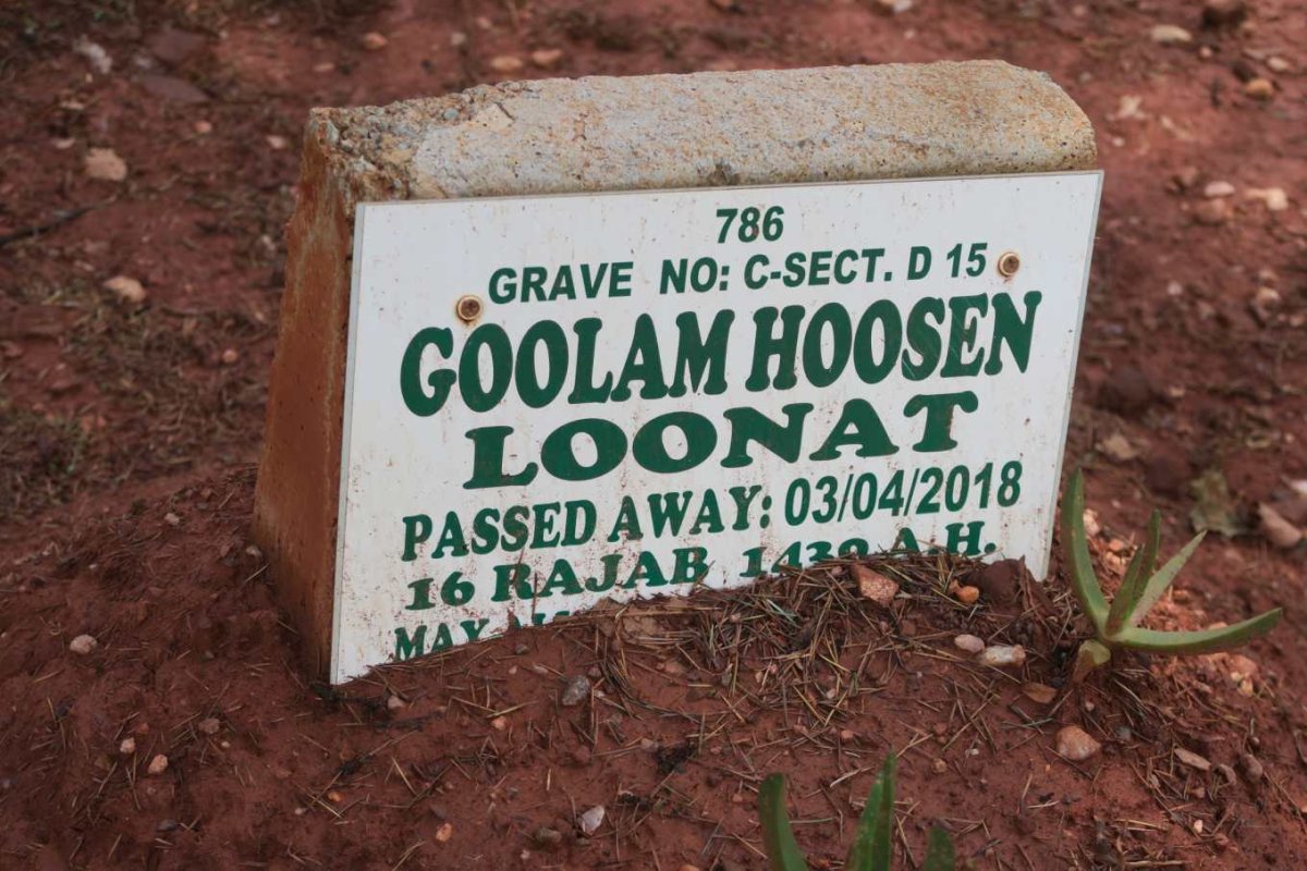 LOONAT Goolam Hoosen -2018