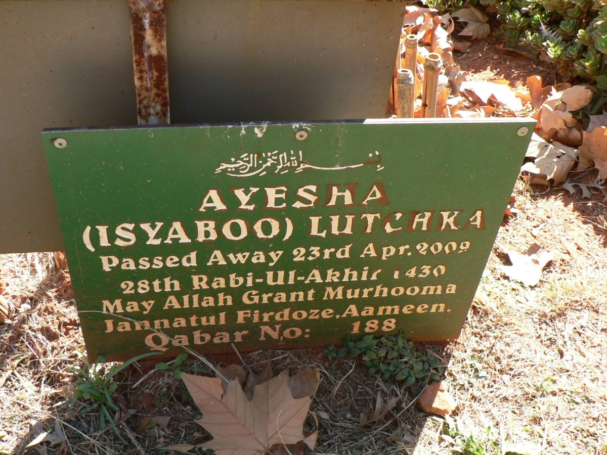 LUTCHKA Ayesha -2009