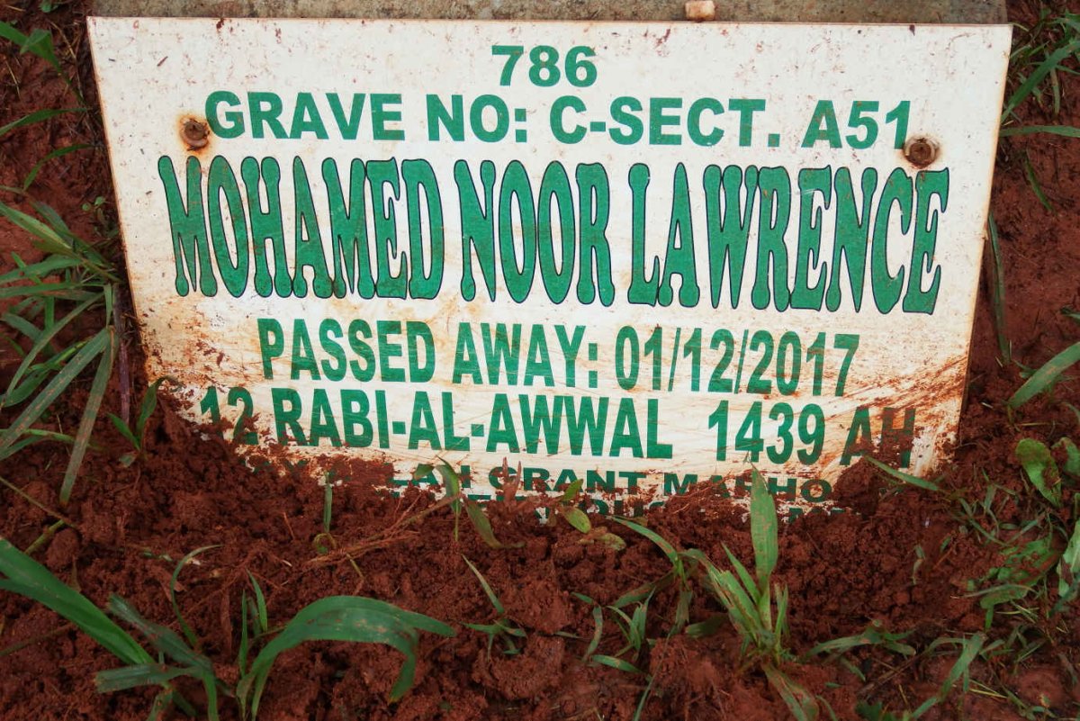 LAWRENCE Mohamed Noor -2017