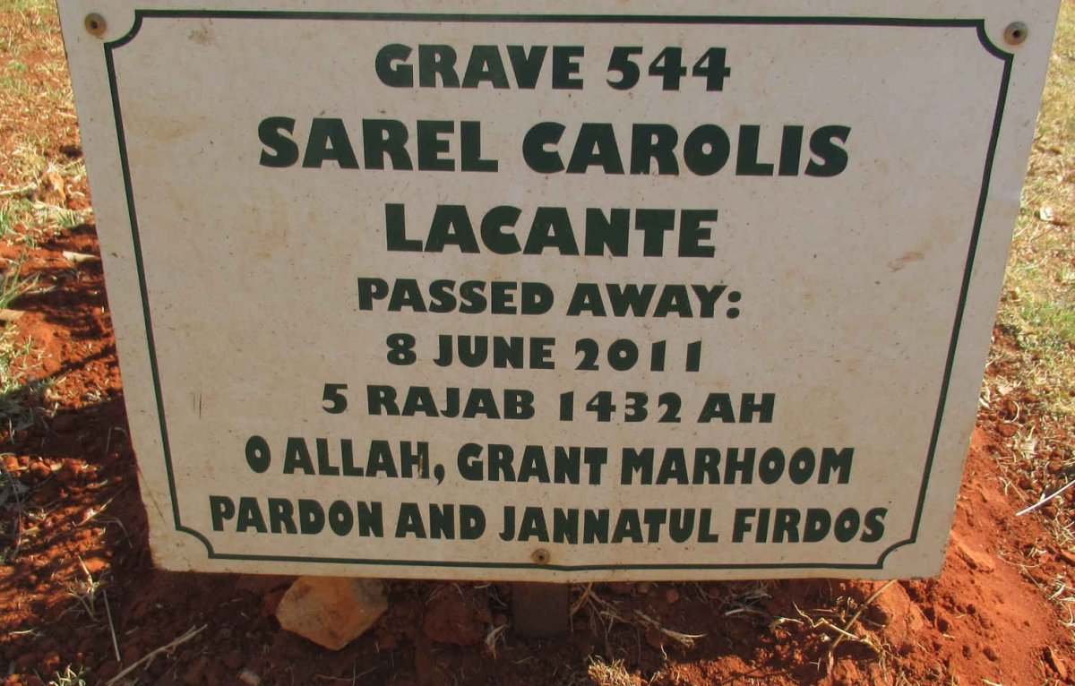 LACANTE Sarel Carolis -2011