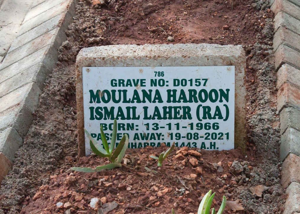 LAHER Moulana Haroon Ismail 1966-2021
