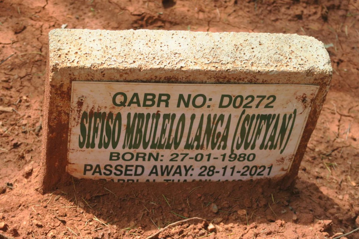 LANGA Sifiso Mbulelo 1980-2021