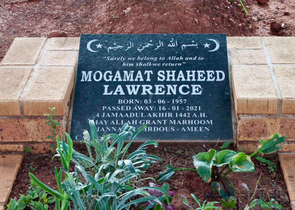 LAWRENCE Mogamat Shaheed 1957-2021