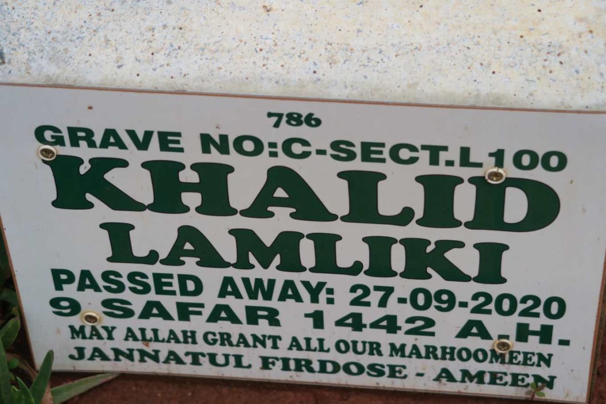 LAMLIKI Khalid -2020