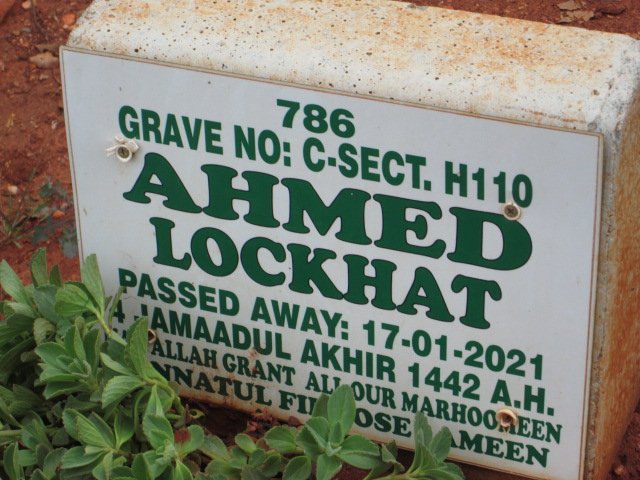LOCKHAT Ahmed -2021