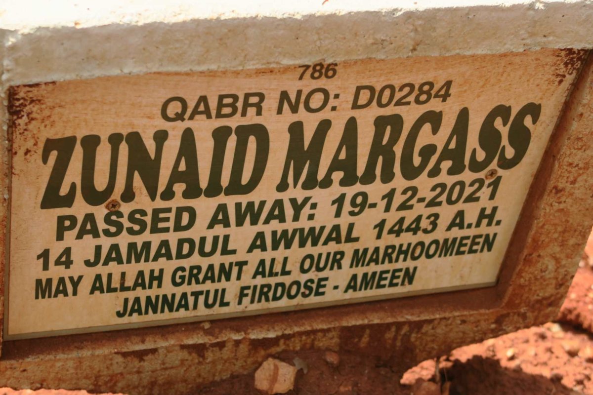 MARGASS Zunaid -2021
